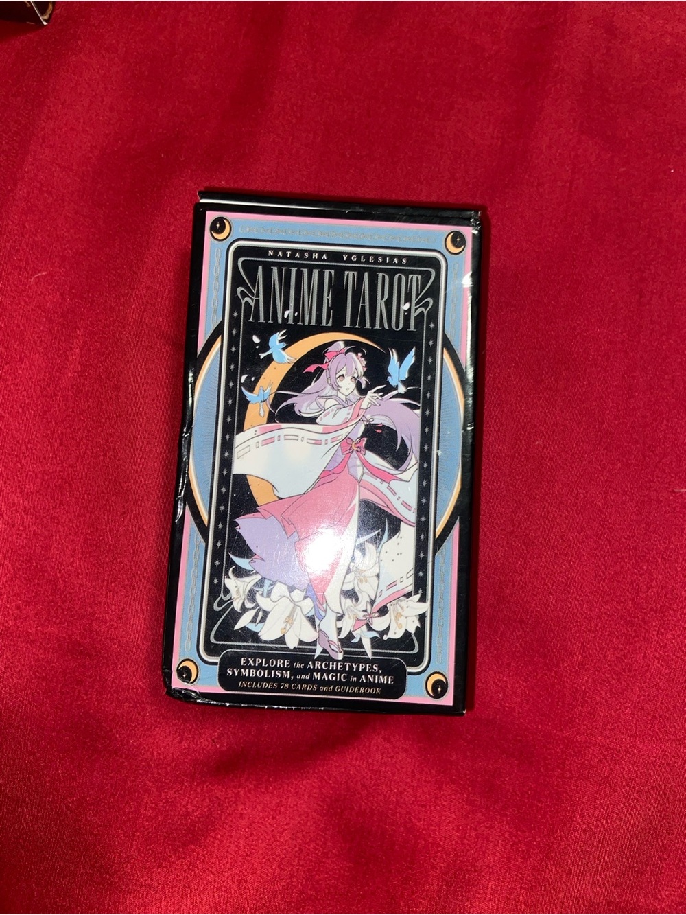 Anime Tarot Deck - Black & Pink Box